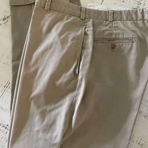 Bill’s Khakis. Men’s Cuffed, Pleated Twill Pant.